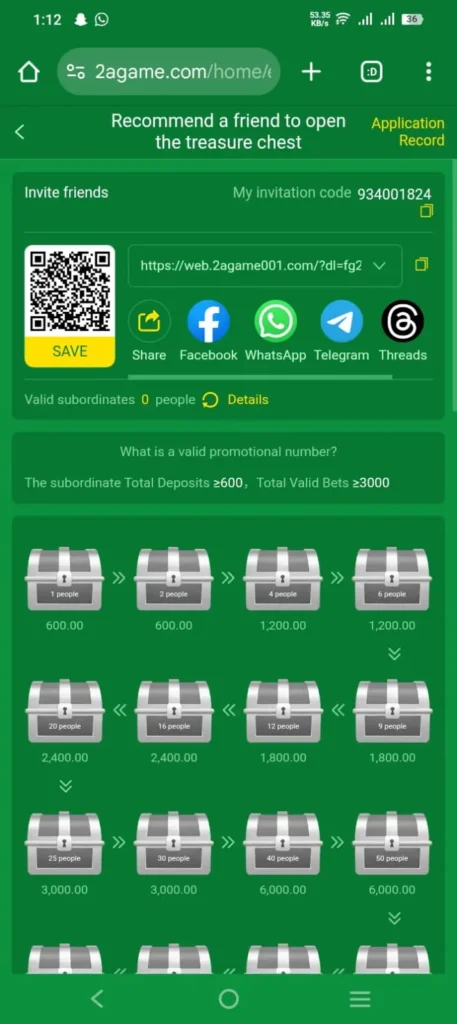 2A Game Referral Program