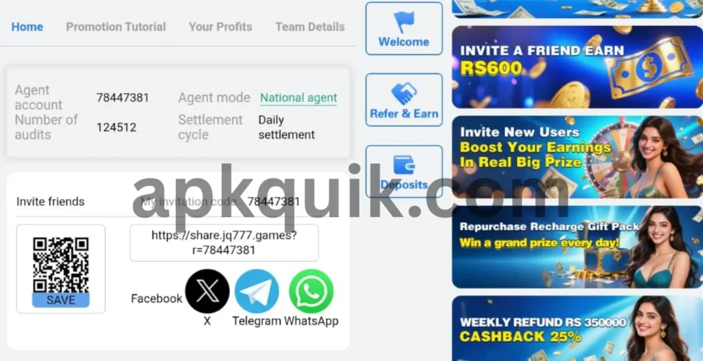 jq777 game referral program